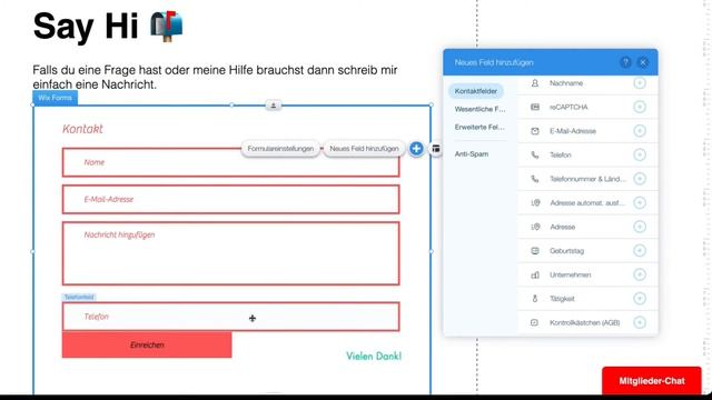 Wix Kontaktformular einrichten und Emails empfangen | Tutorial auf Deutsch | DSGVO konform смотреть онлайн