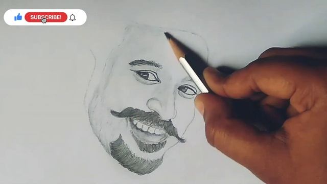 Dhanush Pencil Sketch Step by Step | Dhanush Pencil Drawing video | Hero Dhanush Pencil art смотреть онлайн