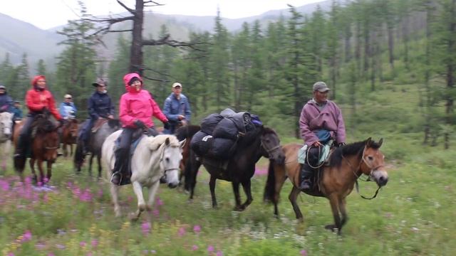 Конный туризм в Монголии 2020  | Horse Trekking Khovsgol Lake | Mongolia 2020