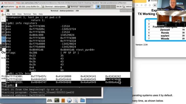 ED 202 Linux Buffer Overflow Without Shellcode смотреть онлайн