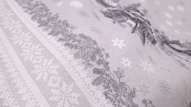 Ткань Рогожка 150 см рис 12224 1 Сочельник смотреть онлайн