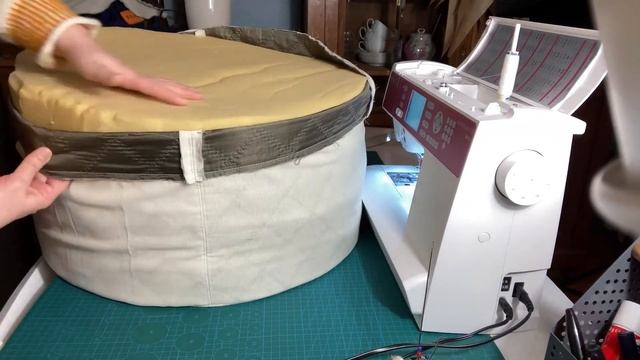 Шьем пуфф своими руками смотреть онлайн