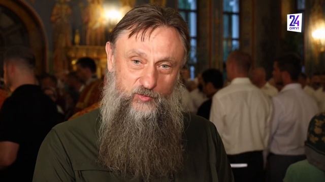 «Всероссийский молебен о Победе». Сургутяне смогли прикоснуться к мощам Георгия Победоносца смотреть онлайн