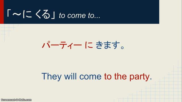 Using Japanese Particles に (ni) and で (de) JLPT N5 смотреть онлайн