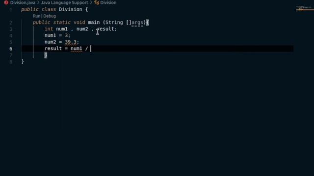 Division of two integer number in java смотреть онлайн