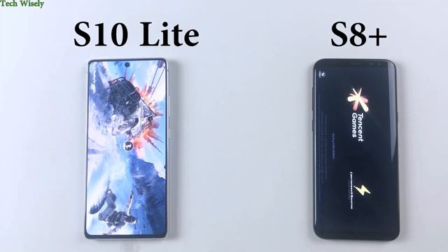 SAMSUNG S10 lite vs S8+ | Speed Test Comparison смотреть онлайн