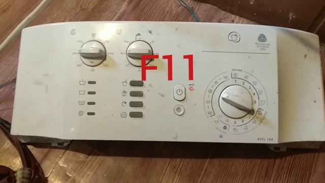 Определение ошибки по индикации Аристон модели AVTL , AVL. Ошибка Аристон.