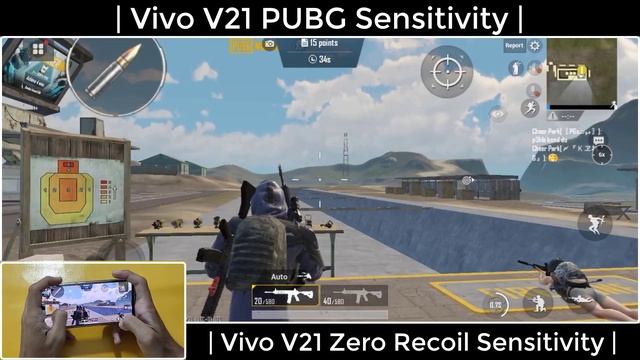 Vivo V21 Pubg Sensitivity ? | Vivo v21 sensitvity setting | Pubg Sensitvity смотреть онлайн