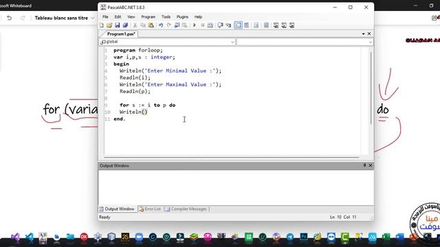 028 PASCAL AND DELPHI TUTORIAL Iterative Loops For Statement in Pascal смотреть онлайн