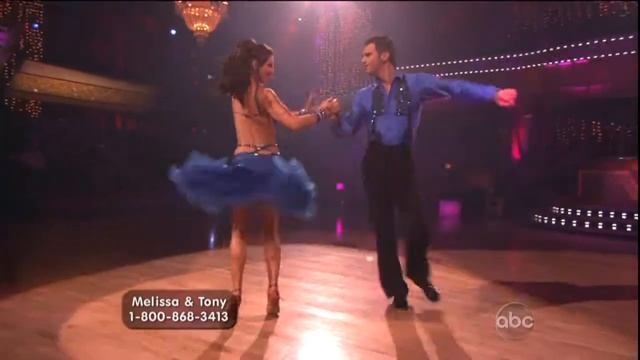 Dancing with the Stars Melissa dancing the Samba 5-04 смотреть онлайн