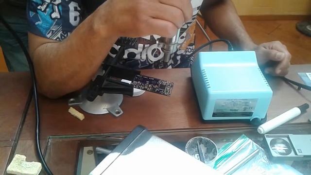 soldering with heat gun смотреть онлайн