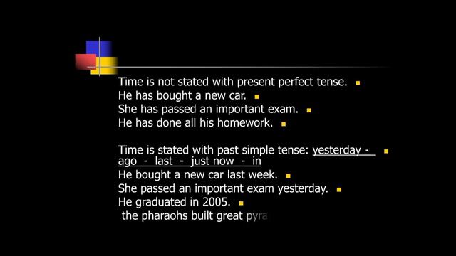 present perfect & past simple смотреть онлайн