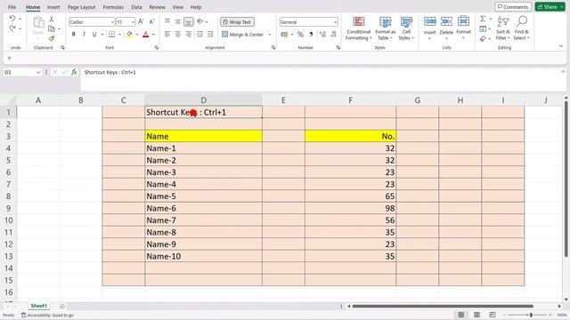Excel Format Cell alignment смотреть онлайн