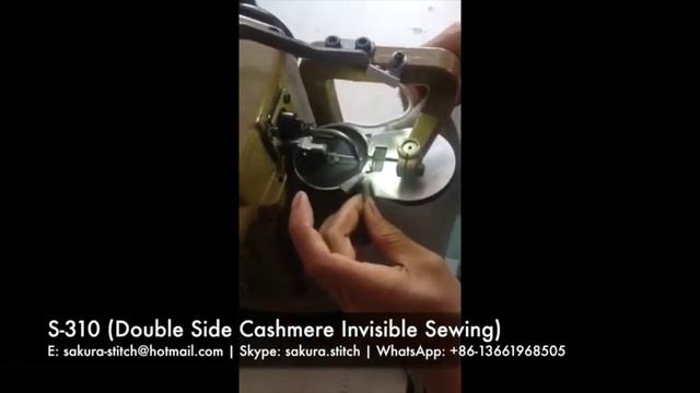 Double Side Cashmere Sewing Machine