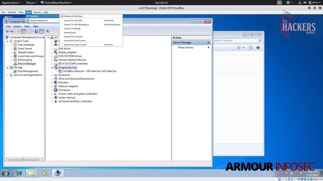 How to use Virtualbox Devices Menu смотреть онлайн