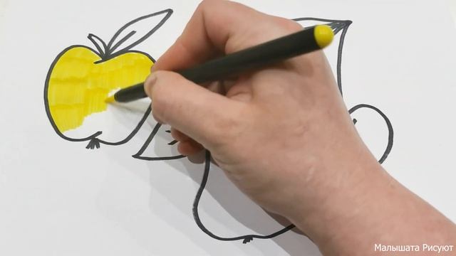 Рисуем Фрукты ? Малышата Рисуют ? / 12 смотреть онлайн