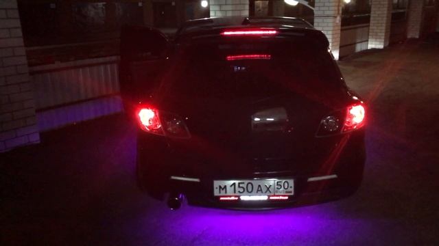 Стоп. Сигнал в стиле F1 #mazda3 смотреть онлайн