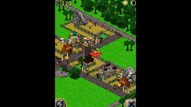 #3 Первобытный парк - JAVA Game // Прохождение игры Prehistoric Park на мобильный телефон смотреть онлайн