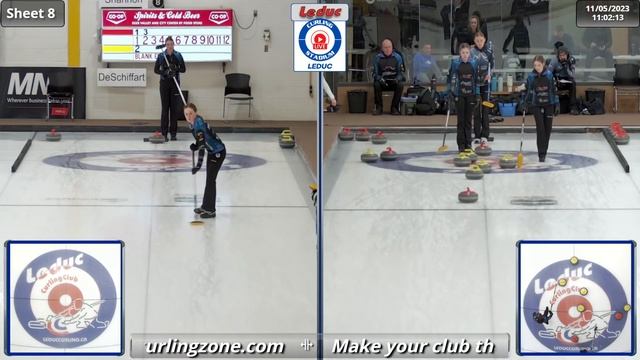 Kayleigh Shannon vs. Emma Deschiffart - SEMIS - Leduc Lions U20 Bonspiel смотреть онлайн