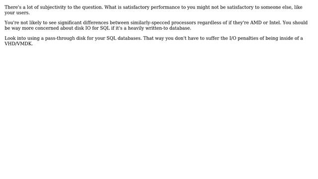 DevOps & SysAdmins: AMD processors VS Intel Processors in virtualization and SQL tasks смотреть онлайн
