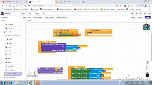 Puan sistemi olusturma / Firebase DATAPOİNT // kodular io /thunkable смотреть онлайн