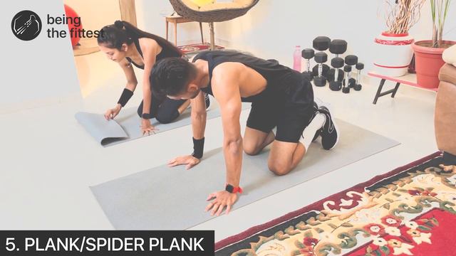 20 min 6 Pack ABS + CORE workout🔥2 weeks ABS challenge🔥MEN + WOMEN Home BELLY FAT Workout NO REPEAT смотреть онлайн