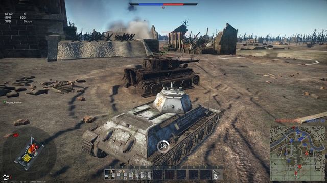 Теория Большого Нагиба - нагибаем на Т-34 в отряде в Dianochka7 карта Берлин смотреть онлайн