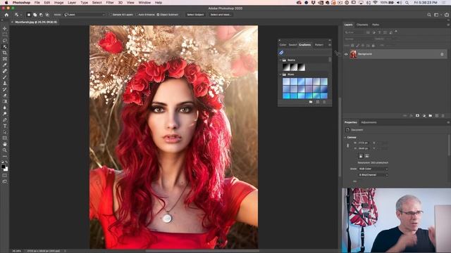 Photoshop 2020 New Features: Object selection and Gradients, Change the color of anything смотреть онлайн