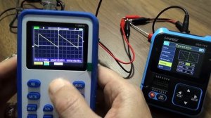 FNIRSI-1C15 Хороший ОСЦИЛЛОГРАФ с Алиэкспресс 110MHz полоса пропускания. Портативный Осциллограф