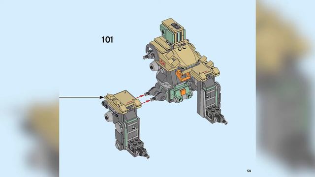LEGO INSTRUCTIONS - BASTION - OVERWATCH - LEGO Set 75974 смотреть онлайн