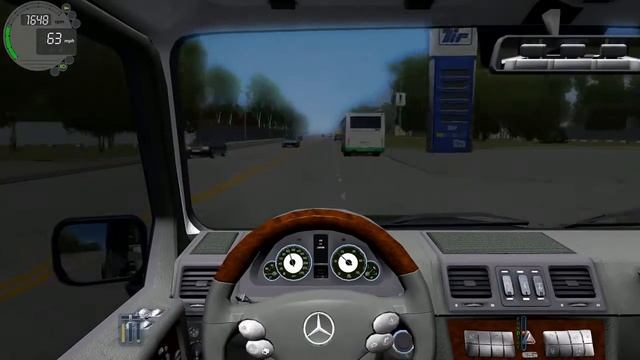 City Car Driving 1.5.0 Mercedes G350 CDI [Logitech G27] смотреть онлайн
