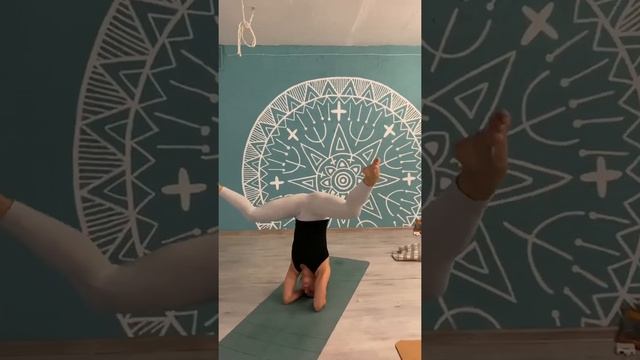 Саламба ширшасана - асана на голове с опорой. ?♀️ #йога #хатхайога #ширшасана #саламбаширшасана смотреть онлайн