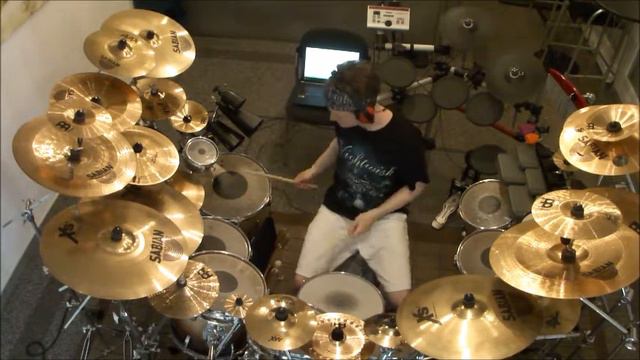 Nightwish-Nemo Drum Cover смотреть онлайн