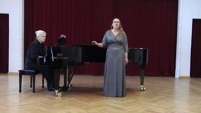 "Die Nacht" by Richard Strauss / Р. Штраус "Ночь" (Юлия Пивень) смотреть онлайн