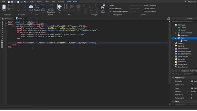 How to make Check Points (Roblox Studio 2021/2022 Tutorial) смотреть онлайн