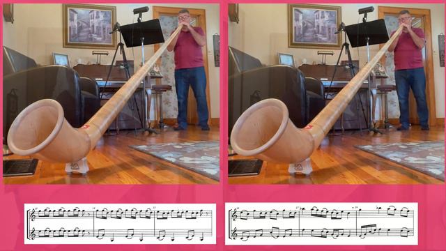 Appenzeller Kue reien (Alphorn Duet) by Hans-Jurg Sommer - David Lang, Alphorn 4K смотреть онлайн
