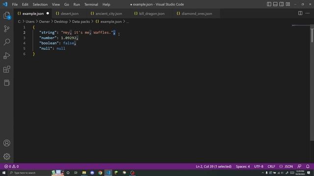Basics of JSON for Minecraft Data Packs! смотреть онлайн