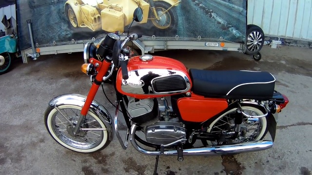 Мотоцикл Ява 350 634 . Реставрация. Мотоателье Ретроцикл