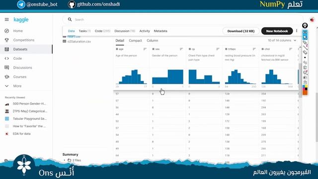 احترف مكتبة نمباي في 6 ساعات بالعربي || NumPy Crash Course in 6 Hours in Arabic смотреть онлайн
