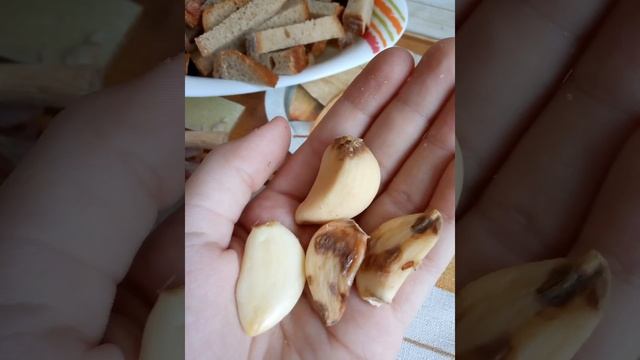 Как сделать сухарики с чесноком ? смотреть онлайн