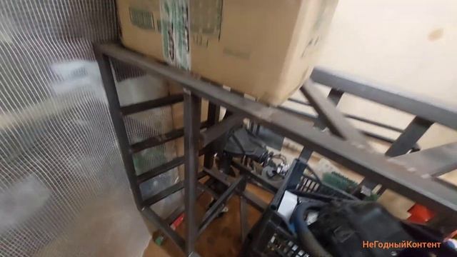 Самодельный вездеход, самодельный глушитель для мотора!