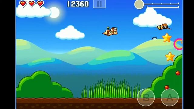 Flying Hamster iOS/iPhone/iPad Gameplay and Review смотреть онлайн