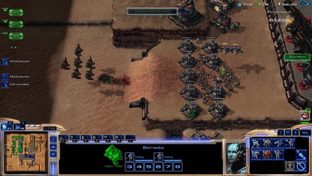 Sc2 Survival wars front Bunkers vs 3 kerrigans смотреть онлайн