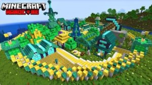 Я Построил Самую БОГАТУЮ ДЕРЕВНЮ с ЖИТЕЛЯМИ в Майнкрафт Хардкоре (NEKICH Перезалив)