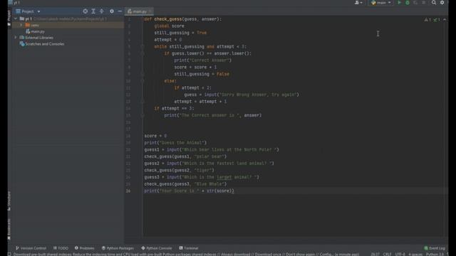 how to make quiz game with the help of python смотреть онлайн