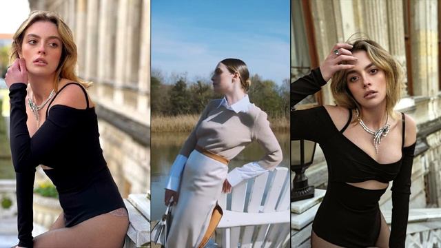 Мелис Сезен в свежем номере популярного модного издания Marie Claire смотреть онлайн