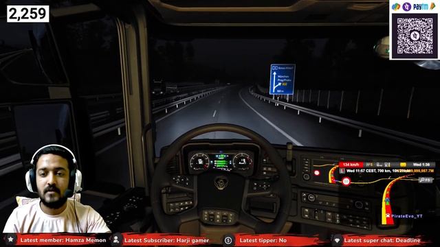 LIVE | NEW LIVERY IS HERE | SCANIA TRUCK | EURO TRUCK SIMULATOR 2 #ets2 смотреть онлайн