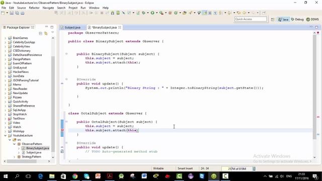 Observer Design Pattern in Bangla смотреть онлайн