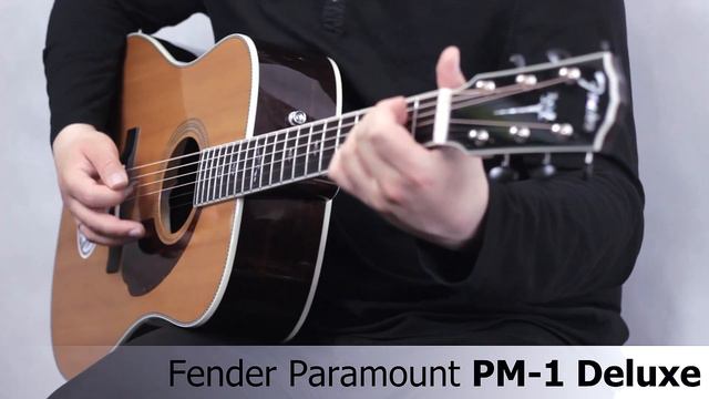 Fender Paramount PM-1 Deluxe :: Demo, Soundcheck