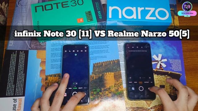 Infinix Note 30 Vs Realme Narzo 50 Speed Test